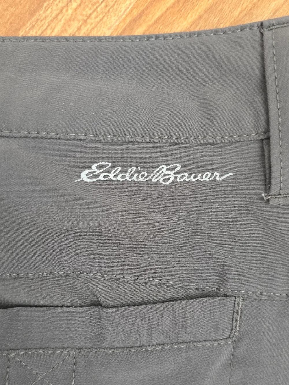 Eddie Bauer Womens Slate Blue/gray Cargo Capris